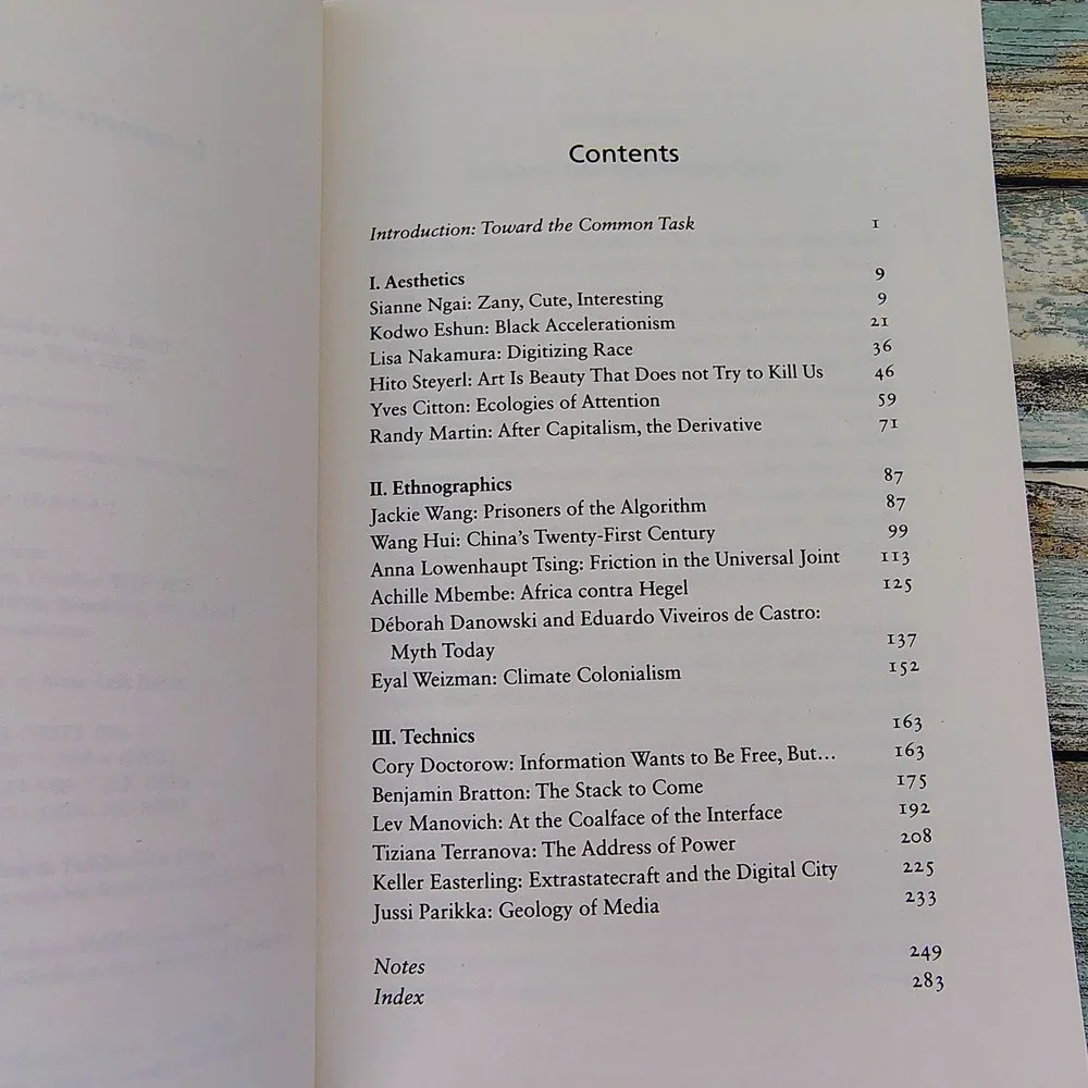 Sensoria Thinkers for the 21st Century by McKenzie Wark Softcover Book VERY GOOD